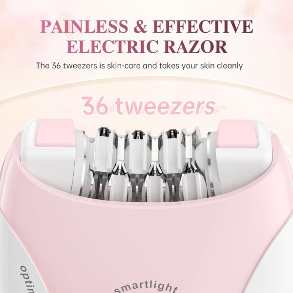 Daling DL-6032 Cordless Epilator – Painless Hair Removal for Women